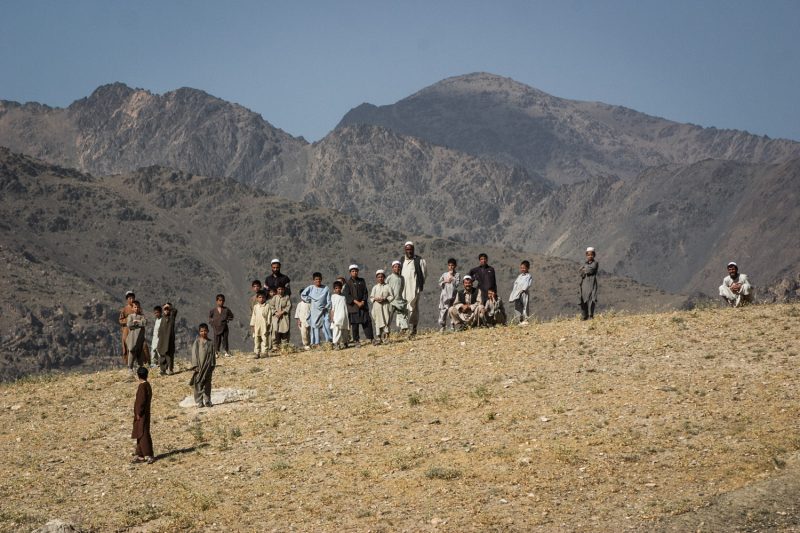 Dorfbewohner in der afghanischen Provinz Wardak. (c) Simon Klingert